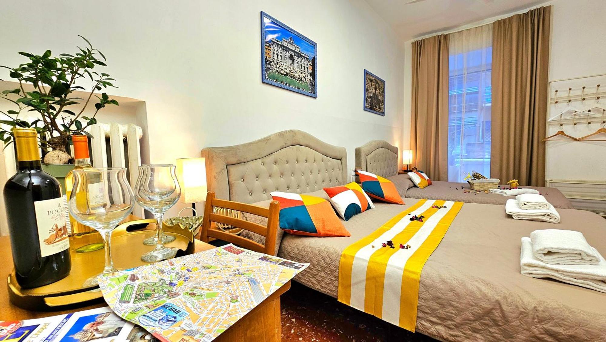 Bed and Breakfast A Casa Simpatia Roma - Free Parking If You Book 4 Nights Exteriér fotografie