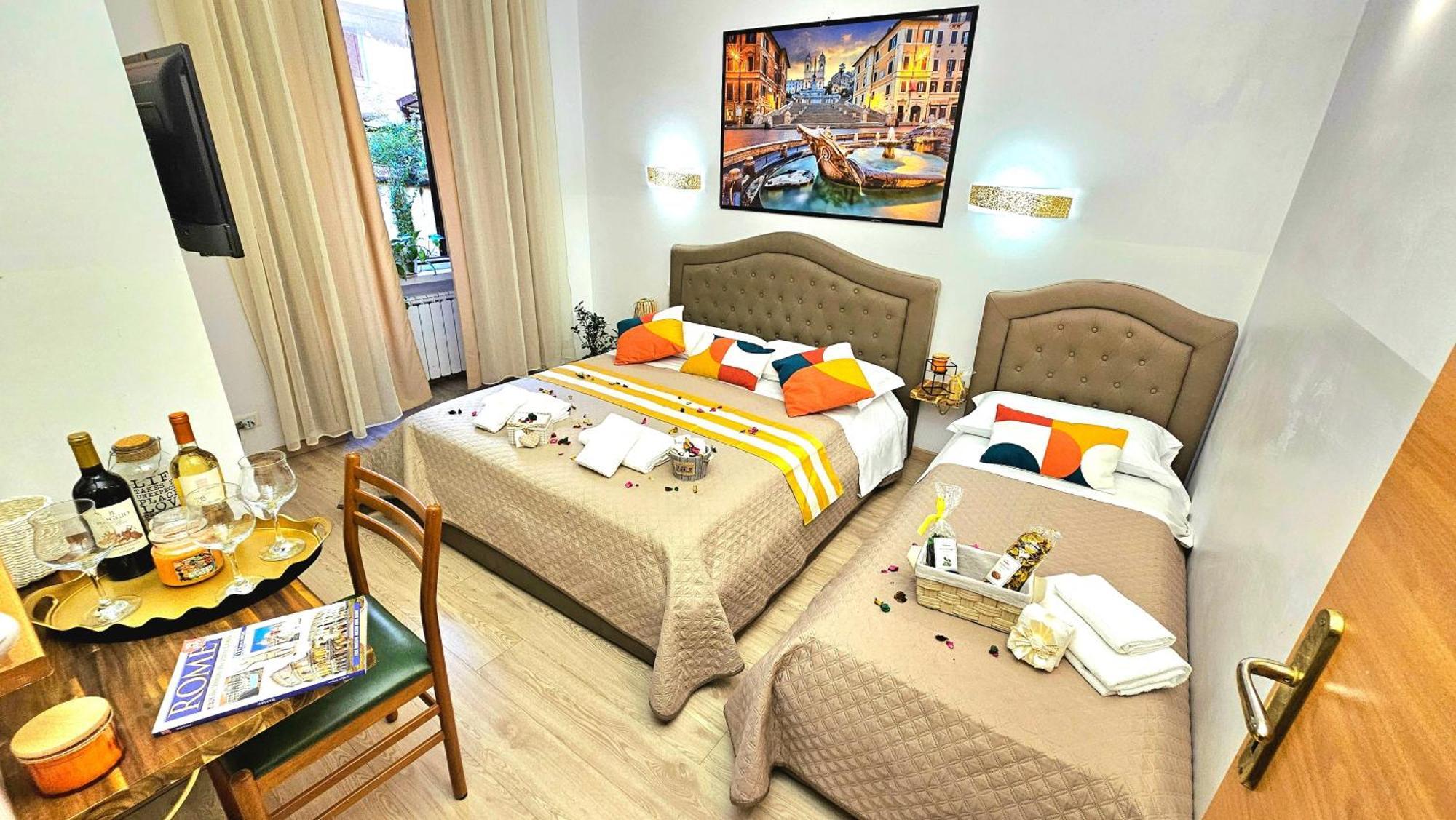 Bed and Breakfast A Casa Simpatia Roma - Free Parking If You Book 4 Nights Exteriér fotografie
