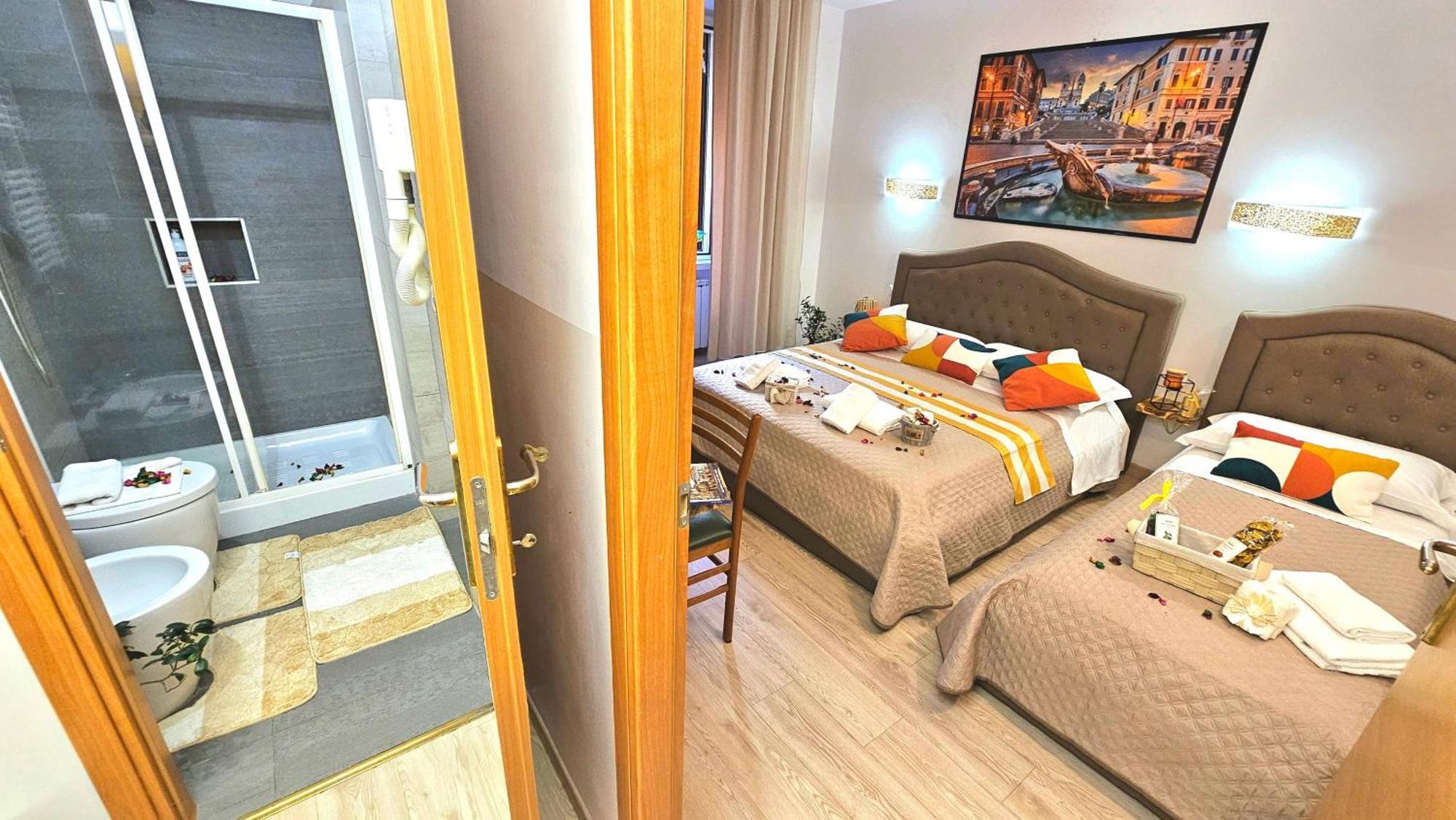 Bed and Breakfast A Casa Simpatia Roma - Free Parking If You Book 4 Nights Exteriér fotografie